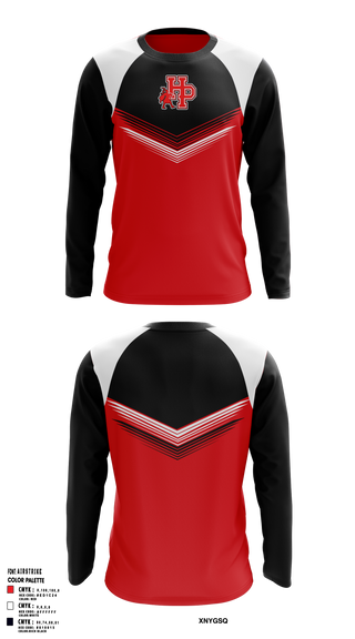 Long Sleeve Performance Shirt, Highland Park Senior High School Gymnastics, Spirit Store, Teamtime, Team time, sublimation, custom sports apparel, team uniforms, spirit wear, spiritwear, sports uniforms, custom shirts, team store, custom team store, fundraiser sports, apparel fundraiser