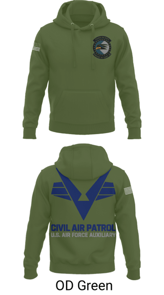 Hoodie, Sunlake High School Cadet Squadron, Air Force, Teamtime, Team time, sublimation, custom sports apparel, team uniforms, spirit wear, spiritwear, sports uniforms, custom shirts, team store, custom team store, fundraiser sports, apparel fundraiser