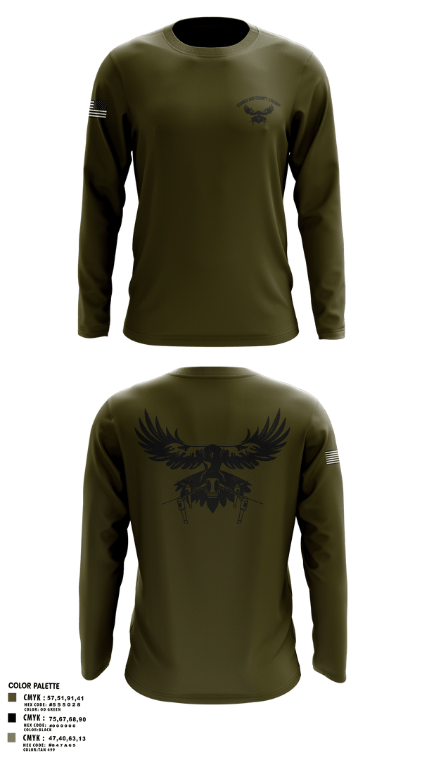 Long Sleeve Performance Polo, Stanislaus County Sheriff, Police, Teamtime, Team time, sublimation, custom sports apparel, team uniforms, spirit wear, spiritwear, sports uniforms, custom shirts, team store, custom team store, fundraiser sports, apparel fundraiser