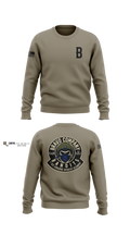 Bravo Company, 1-325 AIR, 2BCT, 82ND ABN DIV Crew Neck Sweatshirt - 3