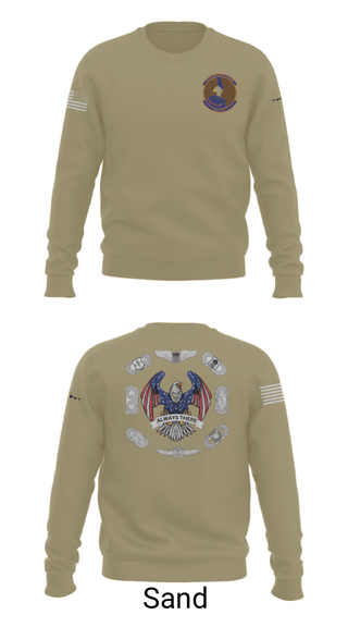 Crew Neck Sweatshirt, 22nd OSS, Air Force, Teamtime, Team time, sublimation, custom sports apparel, team uniforms, spirit wear, spiritwear, sports uniforms, custom shirts, team store, custom team store, fundraiser sports, apparel fundraiser