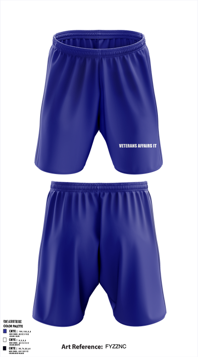 Veterans Affairs IT Athletic Shorts With Pockets - 1