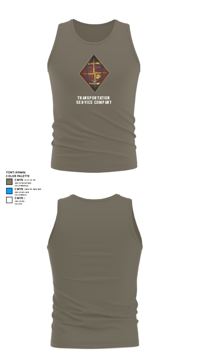 Transportation service company 35448191 Tank Top - 79