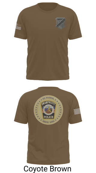 Short Sleeve Performance Shirt, Swampscott Police, Police, Teamtime, Team time, sublimation, custom sports apparel, team uniforms, spirit wear, spiritwear, sports uniforms, custom shirts, team store, custom team store, fundraiser sports, apparel fundraiser