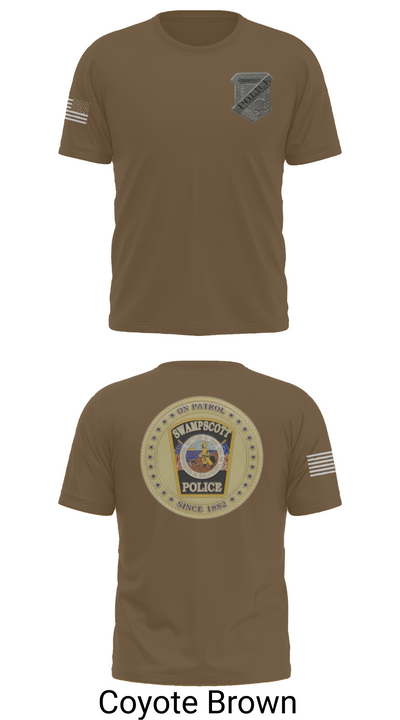 Swampscott Police 55581807 Short Sleeve Performance Shirt - 15