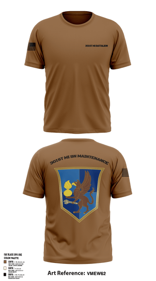 Old School Cotton Feel Shirt, 301st MI Battalion, , Teamtime, Team time, sublimation, custom sports apparel, team uniforms, spirit wear, spiritwear, sports uniforms, custom shirts, team store, custom team store, fundraiser sports, apparel fundraiser
