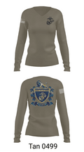 MHS MCJROTC 59562890 Women's Long Sleeve V-neck Shirt -1 77