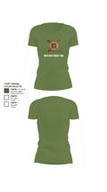 Boulder creek fire 92680239 Women's Short Sleeve V-neck Shirt - 44