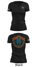 Spartans 56879733 Women's Short Sleeve V-neck Shirt - 20