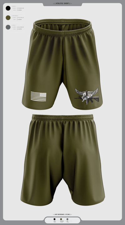 Livingston Police Emergency Service Unit 52189708 Athletic Shorts With Pockets - 2
