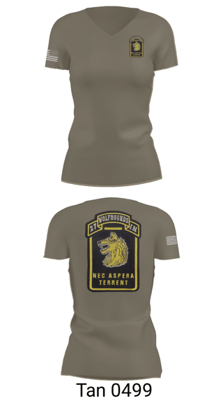 Womens Short Sleeve Vneck Shirt, Wolfhounds, Army, Teamtime, Team time, sublimation, custom sports apparel, team uniforms, spirit wear, spiritwear, sports uniforms, custom shirts, team store, custom team store, fundraiser sports, apparel fundraiser