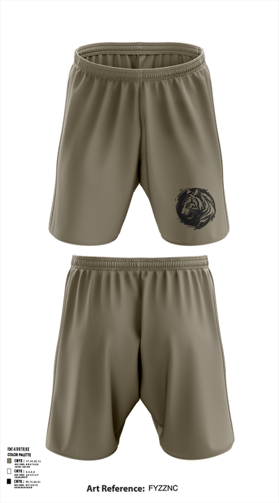 312th HR CO, A1 Postal 64167397 Athletic Shorts With Pockets - 133