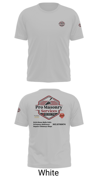 Old School Cotton Feel Shirt, Pro Masonry Services LLC, , Teamtime, Team time, sublimation, custom sports apparel, team uniforms, spirit wear, spiritwear, sports uniforms, custom shirts, team store, custom team store, fundraiser sports, apparel fundraiser