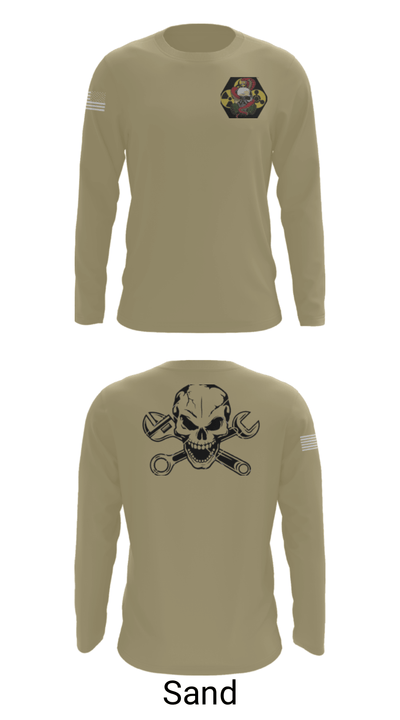 51st Chem 5478070 Long Sleeve Performance Shirt - 86