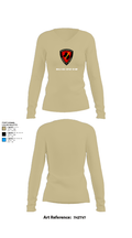 Naval Base Kitsap K9 Unit 4831099 Women's Long Sleeve V-neck Shirt - 78