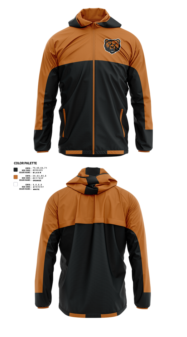 Windbreaker, Richland High School Basketball, Women's Basketball, Teamtime, Team time, sublimation, custom sports apparel, team uniforms, spirit wear, spiritwear, sports uniforms, custom shirts, team store, custom team store, fundraiser sports, apparel fundraiser