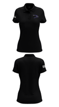 Ellinwood High School Football 3917494 Women's Short Sleeve Performance Polo  - 36