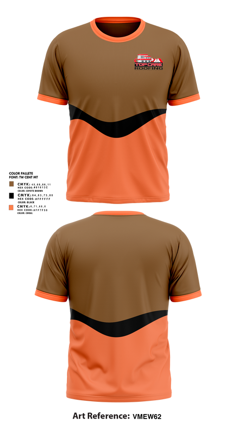 Short Sleeve Performance Shirt, Top care roofing, , Teamtime, Team time, sublimation, custom sports apparel, team uniforms, spirit wear, spiritwear, sports uniforms, custom shirts, team store, custom team store, fundraiser sports, apparel fundraiser