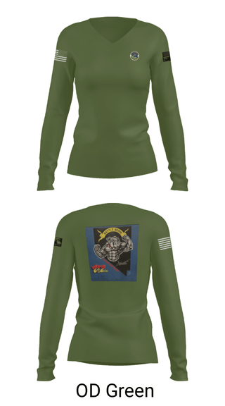 Women's Long Sleeve Vneck Shirt, 152 Port Dawgs, Air Force, Teamtime, Team time, sublimation, custom sports apparel, team uniforms, spirit wear, spiritwear, sports uniforms, custom shirts, team store, custom team store, fundraiser sports, apparel fundraiser
