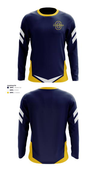 Long Sleeve Performance Shirt, Owosso High School Golf, Golf, Teamtime, Team time, sublimation, custom sports apparel, team uniforms, spirit wear, spiritwear, sports uniforms, custom shirts, team store, custom team store, fundraiser sports, apparel fundraiser