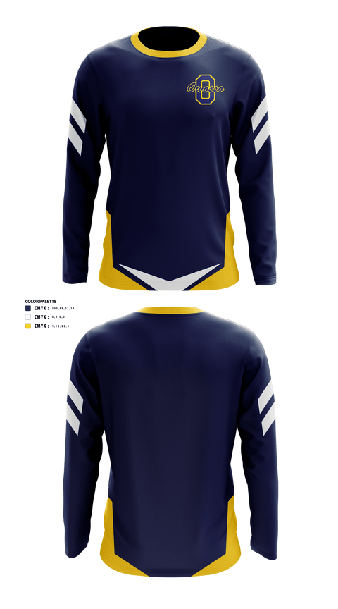 Long Sleeve Performance Shirt, Owosso High School Golf, Golf, Teamtime, Team time, sublimation, custom sports apparel, team uniforms, spirit wear, spiritwear, sports uniforms, custom shirts, team store, custom team store, fundraiser sports, apparel fundraiser