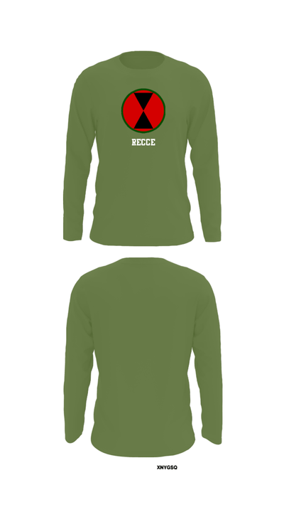 RECCE 67362725 Long Sleeve Performance Shirt - 52