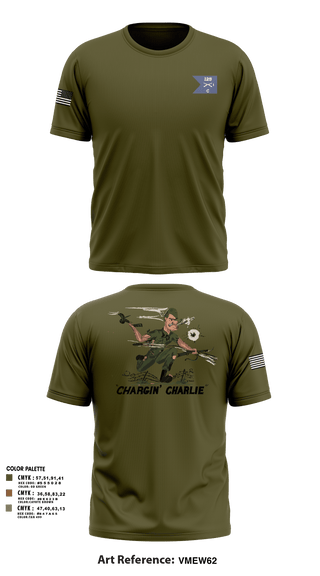 Old School Cotton Feel Shirt, C Co 1-125th IN, , Teamtime, Team time, sublimation, custom sports apparel, team uniforms, spirit wear, spiritwear, sports uniforms, custom shirts, team store, custom team store, fundraiser sports, apparel fundraiser