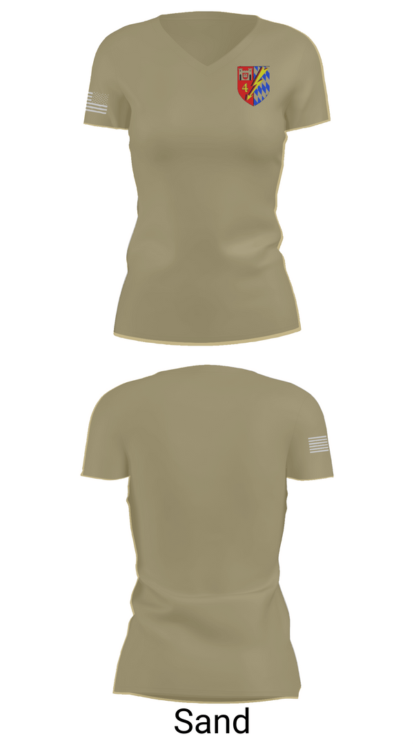 Womens Short Sleeve Vneck Shirt, Fernmeldebataillon 4, Army, Teamtime, Team time, sublimation, custom sports apparel, team uniforms, spirit wear, spiritwear, sports uniforms, custom shirts, team store, custom team store, fundraiser sports, apparel fundraiser