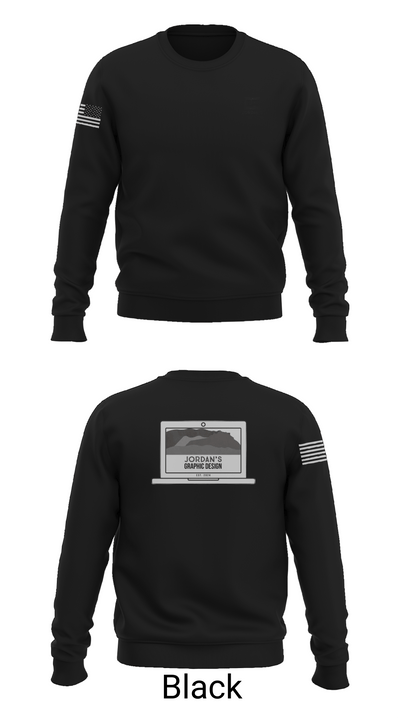Jordan’s Graphic Designs 70072179 Crew Neck Sweatshirt - 21