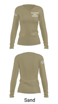 NUTRITION CARE DIVISION 12650051 Women's Long Sleeve V-neck Shirt -1 97