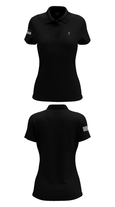 Italy High School Cheer 38026577 Women's Short Sleeve Performance Polo  - 36