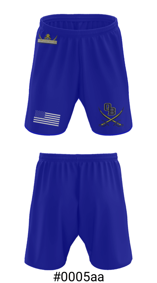 Athletic Shorts With Pockets, Conquistadors, Softball, Teamtime, Team time, sublimation, custom sports apparel, team uniforms, spirit wear, spiritwear, sports uniforms, custom shirts, team store, custom team store, fundraiser sports, apparel fundraiser