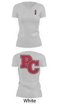 Perkins County Junior High School Football 66281279 Women's Short Sleeve V-neck Shirt - 19