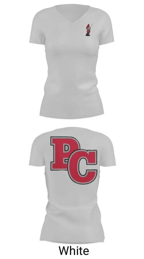 Women's Short Sleeve Vneck Shirt, Perkins County Junior High School Football, Football, Teamtime, Team time, sublimation, custom sports apparel, team uniforms, spirit wear, spiritwear, sports uniforms, custom shirts, team store, custom team store, fundraiser sports, apparel fundraiser