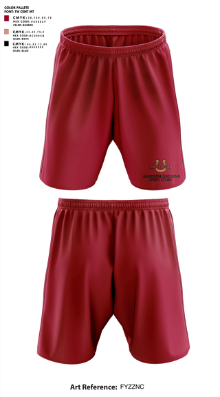 Athletic Shorts With Pockets, Madison Crossing Elementary, Spirit Store, Teamtime, Team time, sublimation, custom sports apparel, team uniforms, spirit wear, spiritwear, sports uniforms, custom shirts, team store, custom team store, fundraiser sports, apparel fundraiser