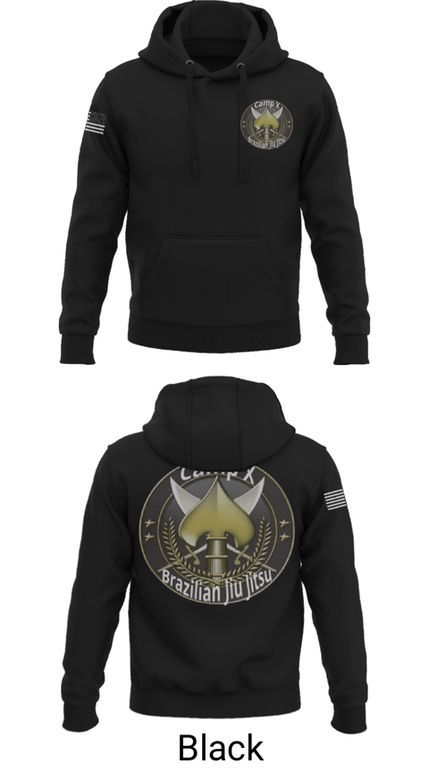 Hoodie, Camp X, Army, Teamtime, Team time, sublimation, custom sports apparel, team uniforms, spirit wear, spiritwear, sports uniforms, custom shirts, team store, custom team store, fundraiser sports, apparel fundraiser