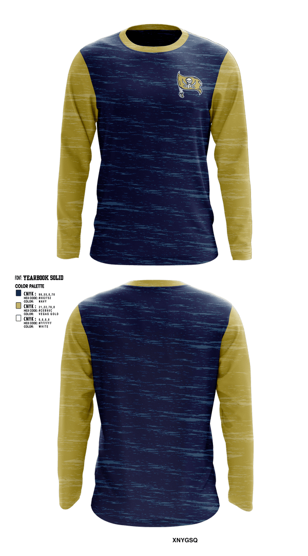 Long Sleeve Performance Shirt, Perrin Pirates, Football, Teamtime, Team time, sublimation, custom sports apparel, team uniforms, spirit wear, spiritwear, sports uniforms, custom shirts, team store, custom team store, fundraiser sports, apparel fundraiser
