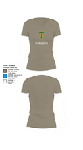 Tantasqua Regional High School Golf 92525572 Women's Short Sleeve V-neck Shirt - 29