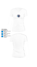 The Moss Tree Service 86074742 Women's Short Sleeve V-neck Shirt - 18