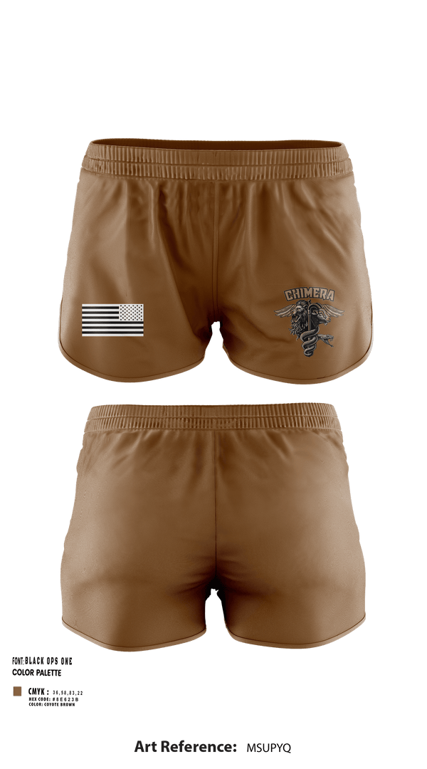 Ranger Panties, Chimera Company, Army, Teamtime, Team time, sublimation, custom sports apparel, team uniforms, spirit wear, spiritwear, sports uniforms, custom shirts, team store, custom team store, fundraiser sports, apparel fundraiser