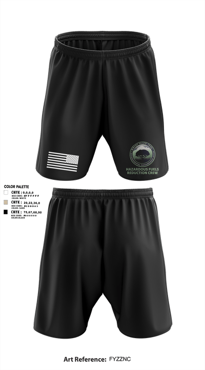 Bishop Paiute EMO/ Hazardous Fiels Reduction 49408789 Athletic Shorts With Pockets - 9