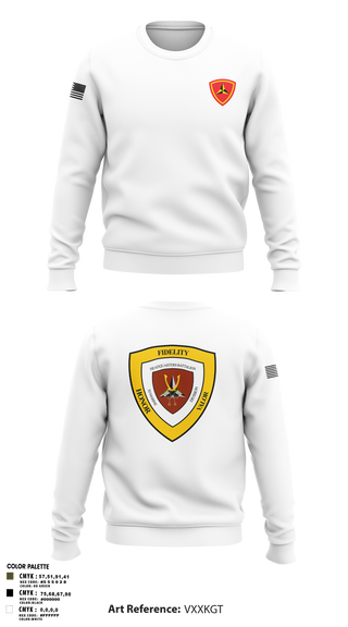 Crew Neck Sweatshirt, HQBN 3D MARDIV, Marines, Teamtime, Team time, sublimation, custom sports apparel, team uniforms, spirit wear, spiritwear, sports uniforms, custom shirts, team store, custom team store, fundraiser sports, apparel fundraiser