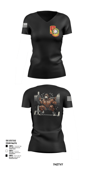 Womens Short Sleeve Vneck Shirt, 4-3 ADA, Army, Teamtime, Team time, sublimation, custom sports apparel, team uniforms, spirit wear, spiritwear, sports uniforms, custom shirts, team store, custom team store, fundraiser sports, apparel fundraiser