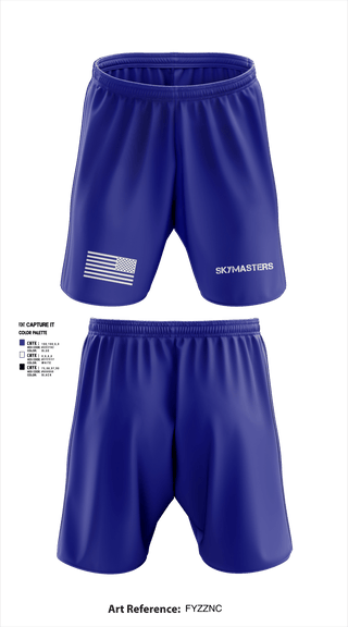 Athletic Shorts With Pockets, Skymasters, Army, Teamtime, Team time, sublimation, custom sports apparel, team uniforms, spirit wear, spiritwear, sports uniforms, custom shirts, team store, custom team store, fundraiser sports, apparel fundraiser