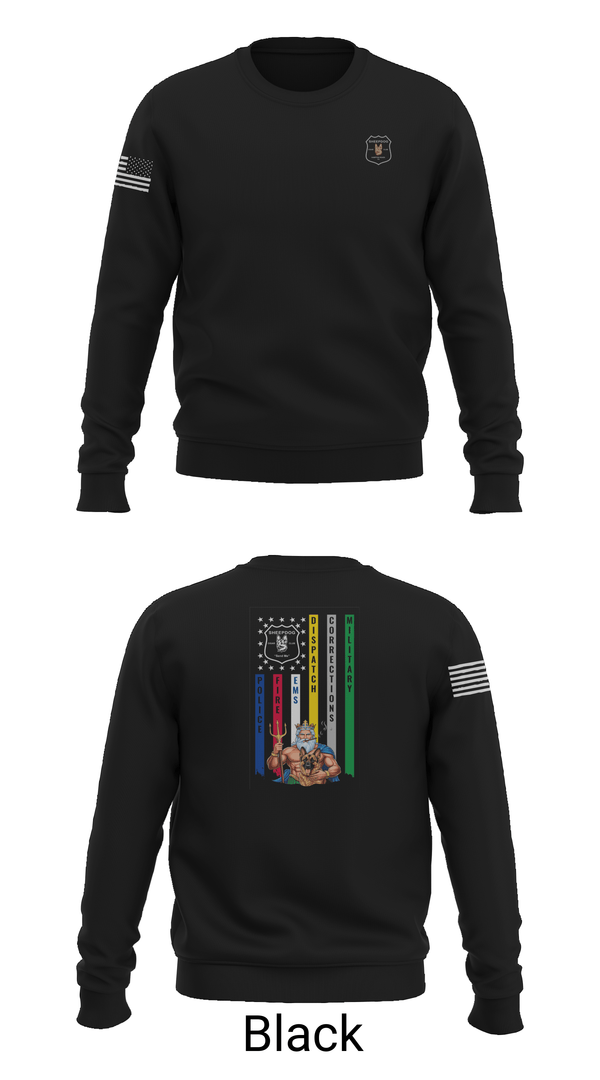 Crew Neck Sweatshirt, Sheepdog Cigar Club HR, , Teamtime, Team time, sublimation, custom sports apparel, team uniforms, spirit wear, spiritwear, sports uniforms, custom shirts, team store, custom team store, fundraiser sports, apparel fundraiser