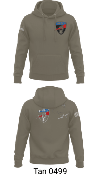 Hoodie, 3-172 FiST, Army, Teamtime, Team time, sublimation, custom sports apparel, team uniforms, spirit wear, spiritwear, sports uniforms, custom shirts, team store, custom team store, fundraiser sports, apparel fundraiser