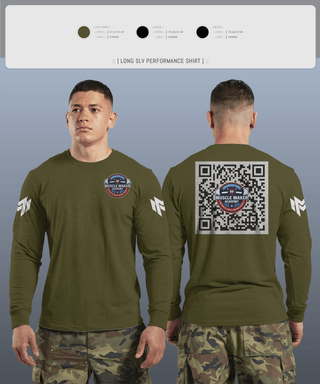 Long Sleeve Performance Shirt, Muscle Maker Academy, Space Force, Teamtime, Team time, sublimation, custom sports apparel, team uniforms, spirit wear, spiritwear, sports uniforms, custom shirts, team store, custom team store, fundraiser sports, apparel fundraiser