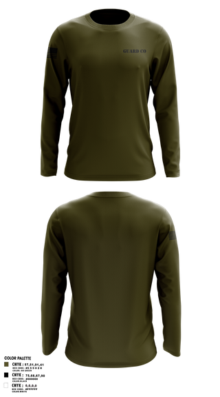 Long Sleeve Performance Shirt, Guard Co, , Teamtime, Team time, sublimation, custom sports apparel, team uniforms, spirit wear, spiritwear, sports uniforms, custom shirts, team store, custom team store, fundraiser sports, apparel fundraiser