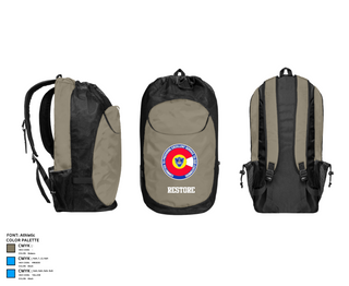 Gear Bag, Restore, Police, Teamtime, Team time, sublimation, custom sports apparel, team uniforms, spirit wear, spiritwear, sports uniforms, custom shirts, team store, custom team store, fundraiser sports, apparel fundraiser