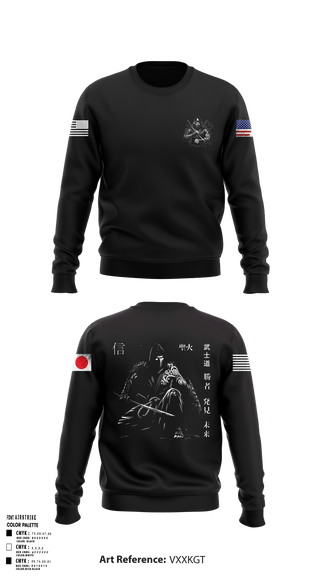 Crew Neck Sweatshirt, USANEC- Camp Zama, 78th Signal Battalion, Army, Teamtime, Team time, sublimation, custom sports apparel, team uniforms, spirit wear, spiritwear, sports uniforms, custom shirts, team store, custom team store, fundraiser sports, apparel fundraiser